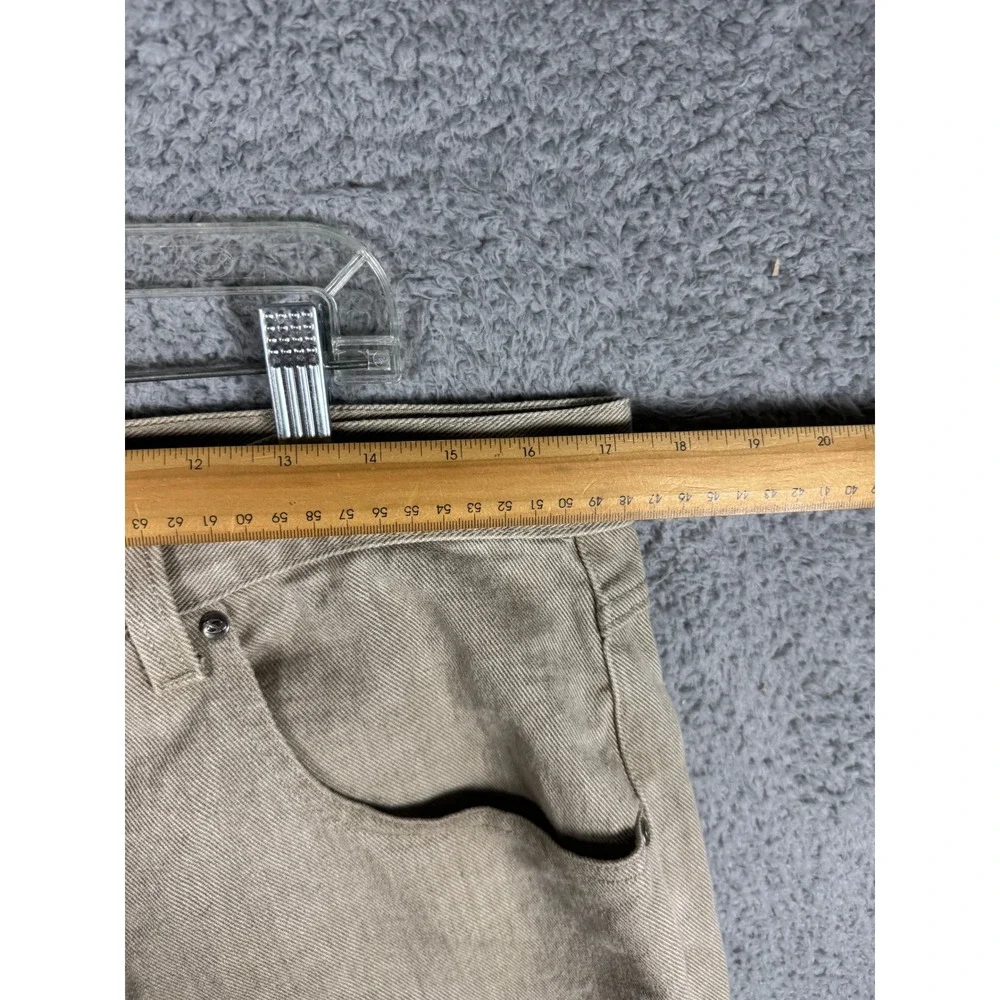 Anchor Blue Baggy Fit Jeans Men 36x30(34) Tan Khaki Denim 90s Skater Made in USA
